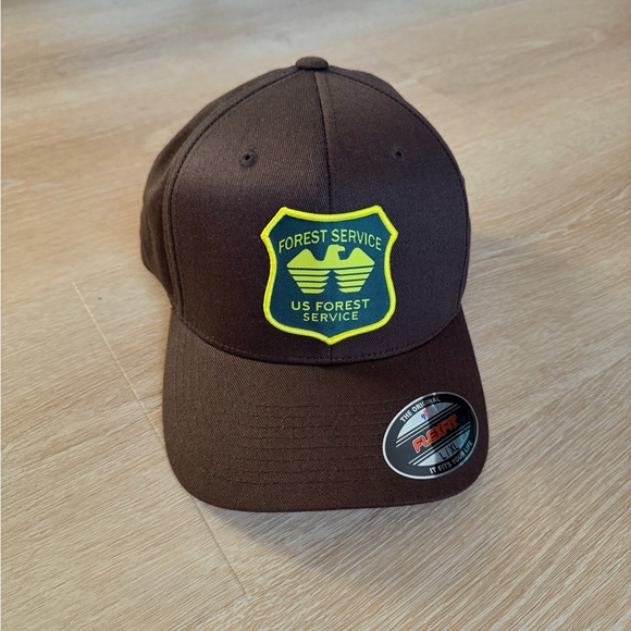 NWOT NEW U.S. Forest Service USFS Flexfit Hat L/XL Department of Agriculture Cap